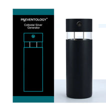 Load image into Gallery viewer, Preventology Colloidal Silver Generator: Produces 10/20PPM bioactive silver hydrosol with one-touch operation, guaranteeing quality, consistency & effectiveness